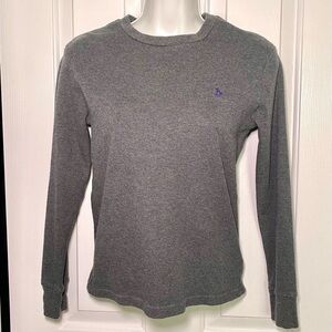 Polo Ralph Lauren Gray Long Sleeve Crewneck Tee